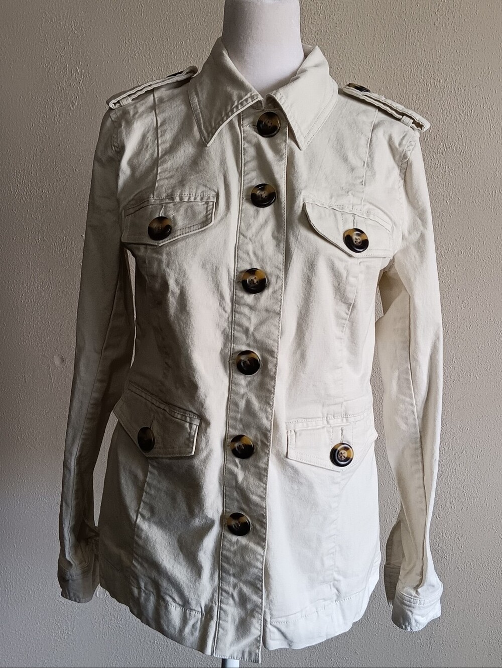 Cabi Utility Jacket with Button Up Front Womens Sz. Small, Casual Coat